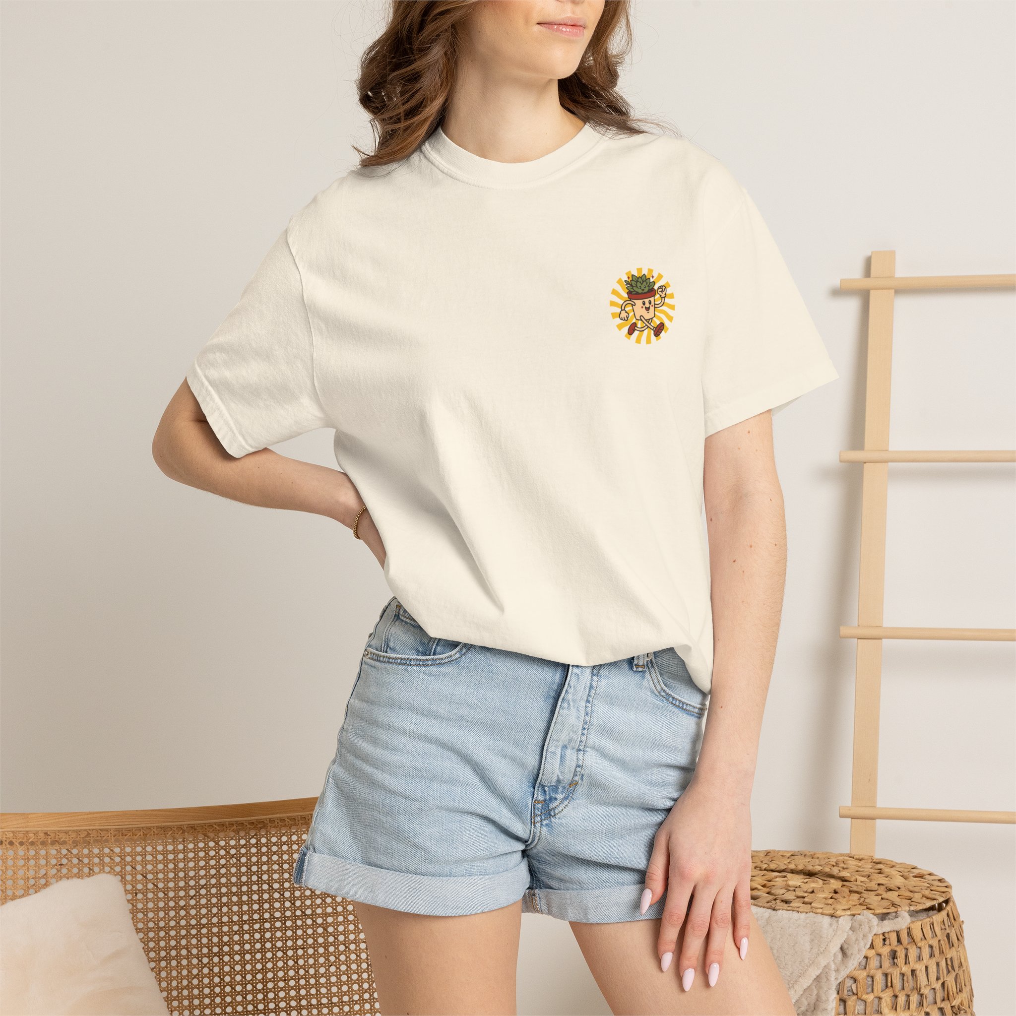 Keep Growing- Dyed T-Shirt His&Hers - His - Image 4