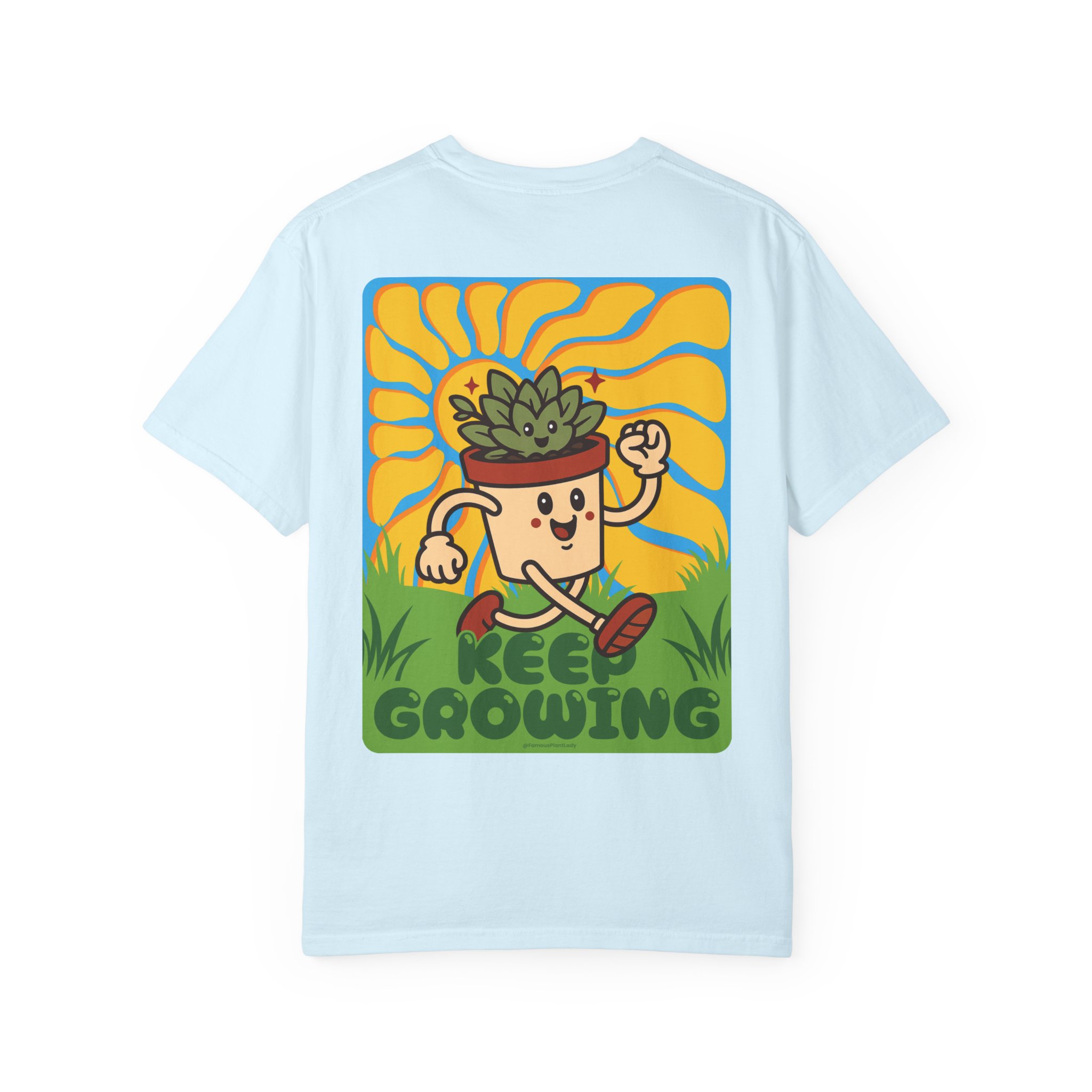 Keep Growing- Dyed T-Shirt His&Hers - His - Image 10